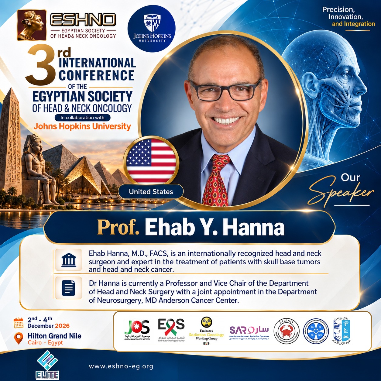 3rd International Conference of the Egyptian Society of Head & neck Oncology
