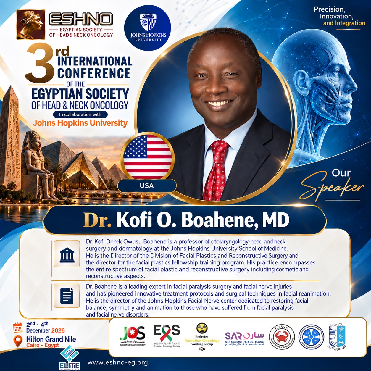 3rd International Conference of the Egyptian Society of Head & neck Oncology