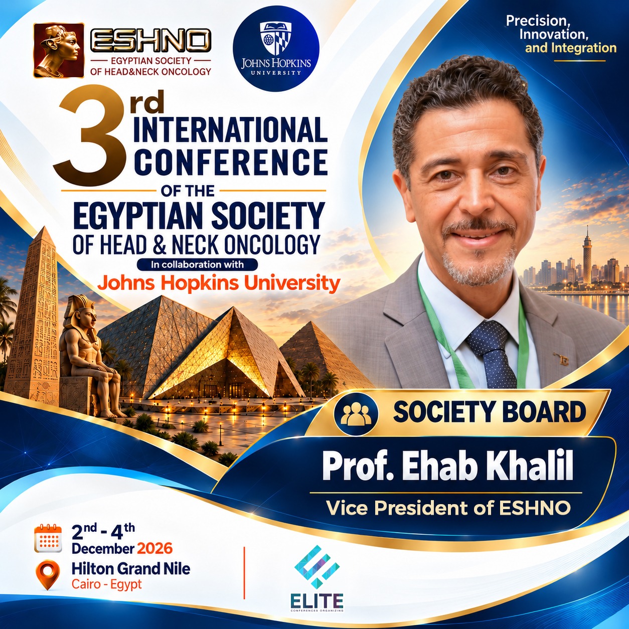 3rd International Conference of the Egyptian Society of Head & neck Oncology