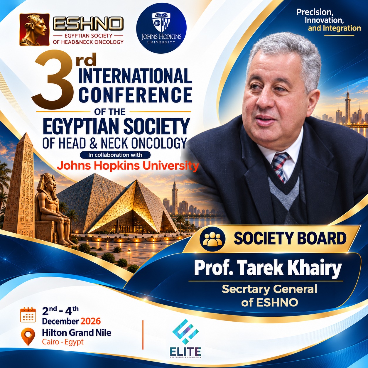 3rd International Conference of the Egyptian Society of Head & neck Oncology