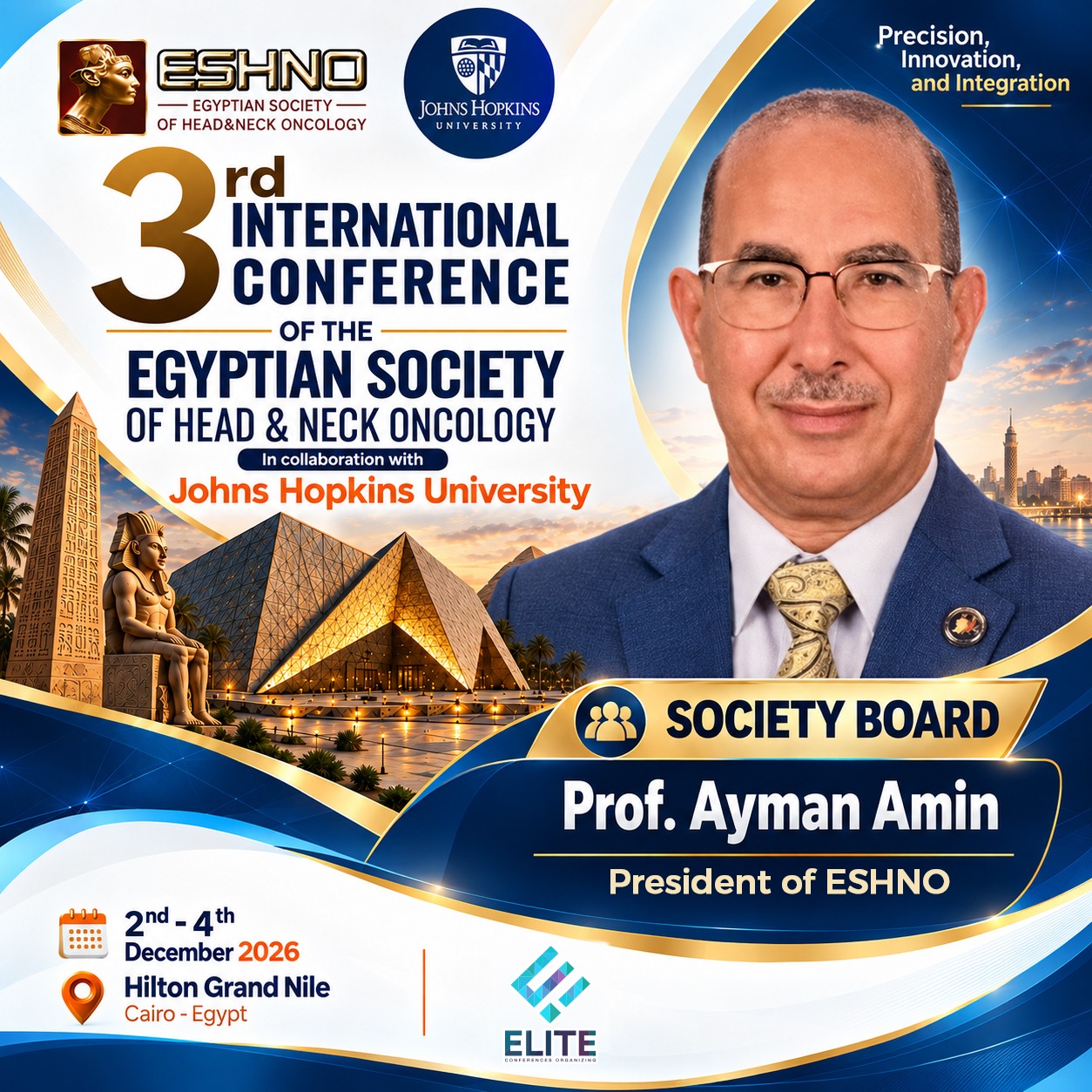 3rd International Conference of the Egyptian Society of Head & neck Oncology