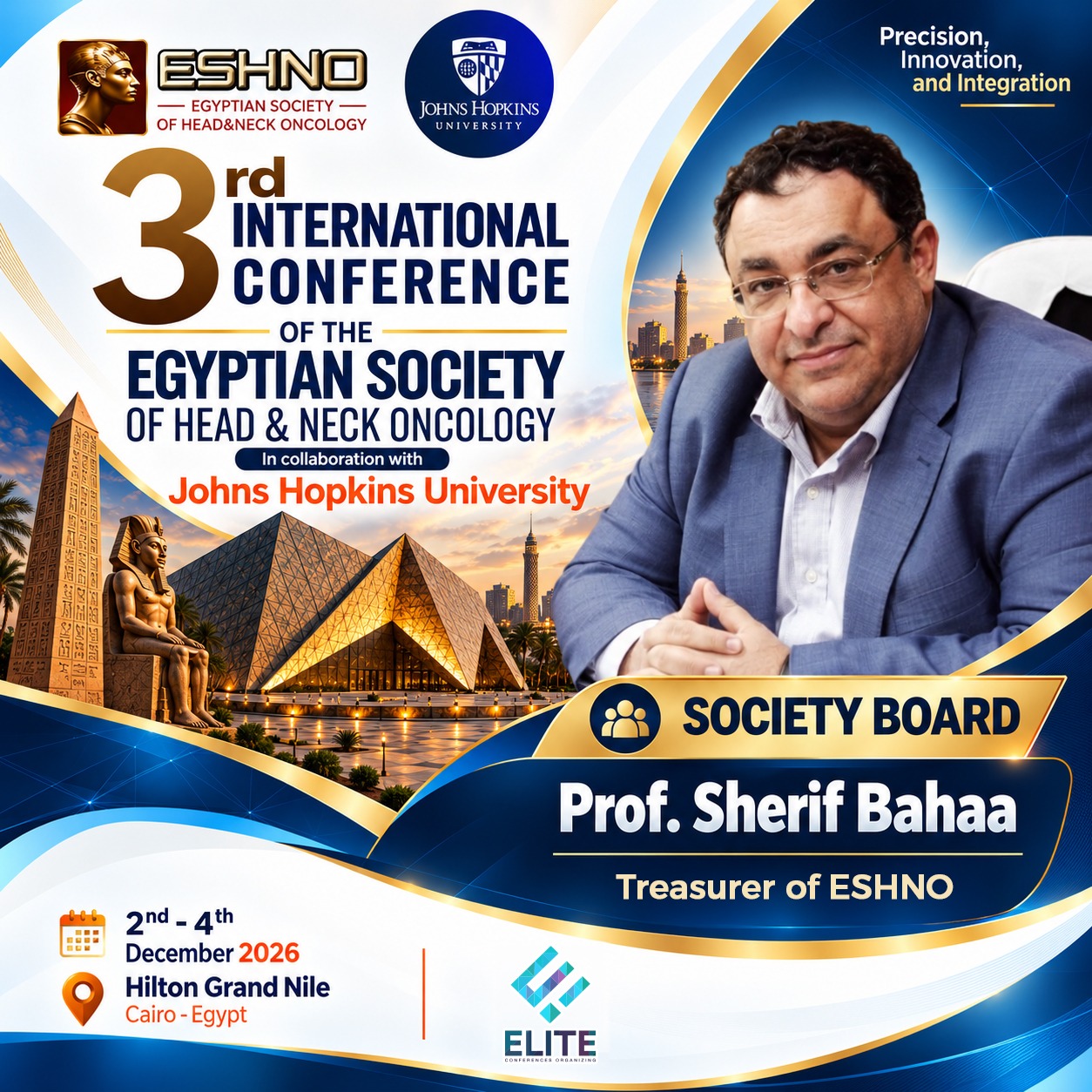 3rd International Conference of the Egyptian Society of Head & neck Oncology