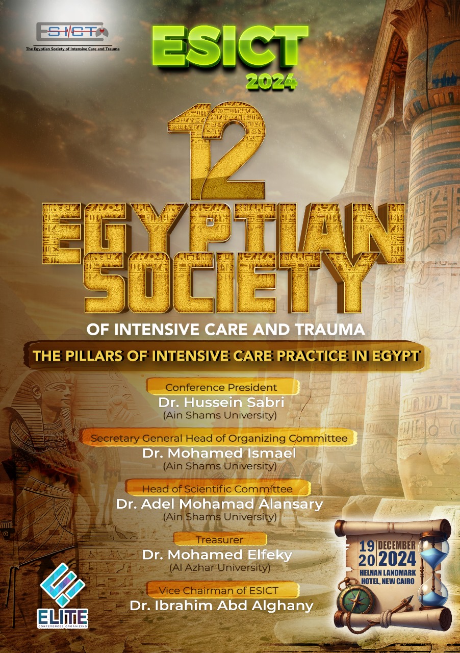 ESICT 2024 Egyptian Society of Intensive Care and Trauma