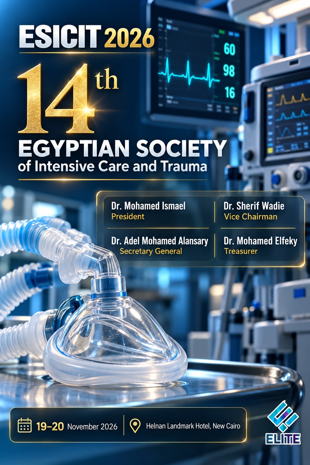 14th Egyptian Society of Intensive Care and Trauma ESICT 2026
