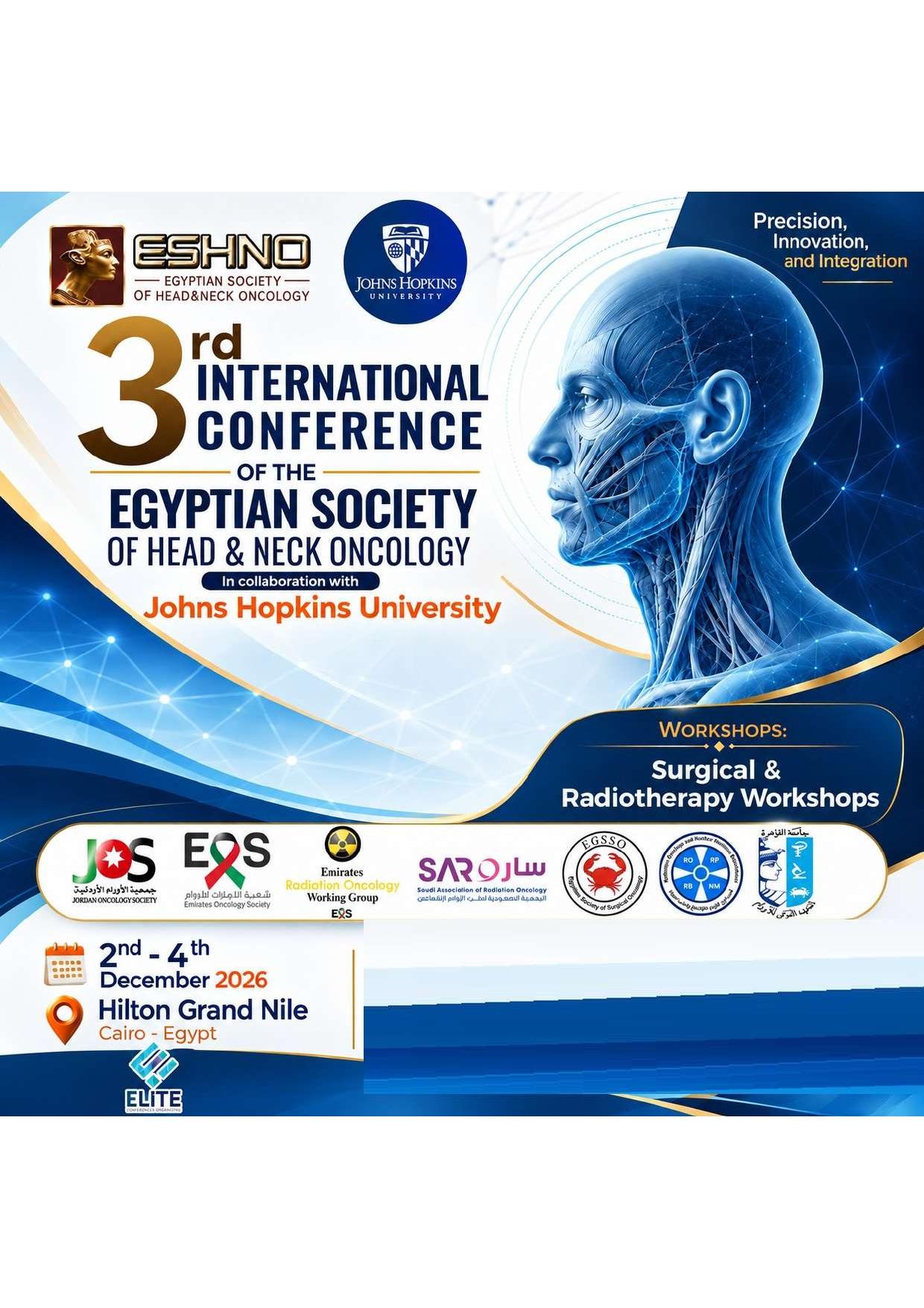 3rd International Conference of the Egyptian Society of Head & neck Oncology